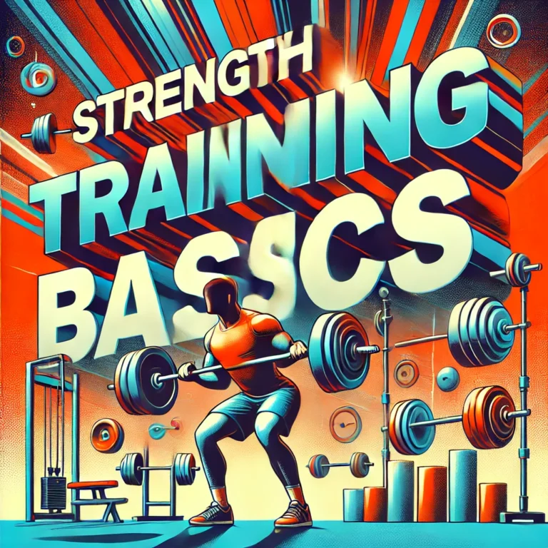 Strength training basics with dumbbells and proper lifting form.